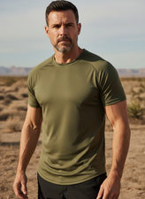 Men’s Performance Short-Sleeve T-Shirt – Quick-Dry Comfort & Active Wear