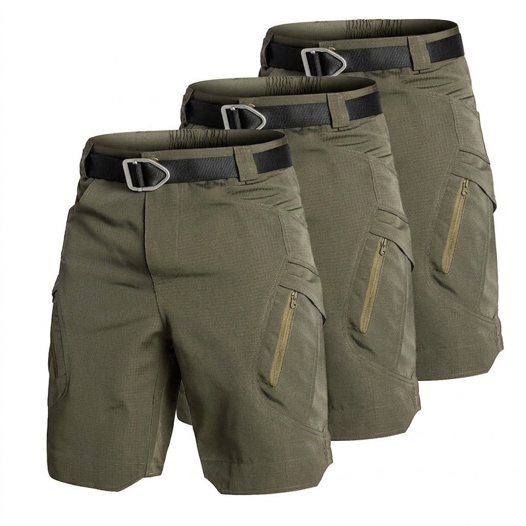 Men's Ripstop EDC Shorts- IX9 Outdoor Waterproof Tactical Shorts