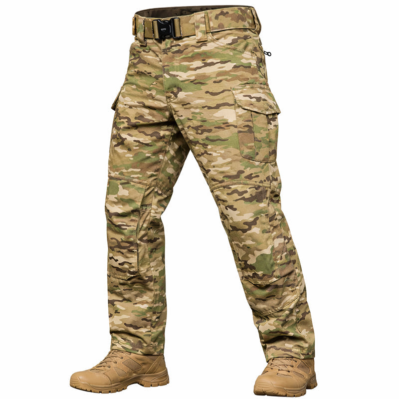 Men's Tactical Cargo Pants- Waterproof Ripstop Cargo Pants