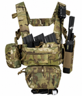 Modular Tactical Chest Rig – Multi Pouch Combat Loadout System