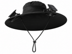 Solar-Powered Cooling Hat – Dual Fan Ventilation & UV Protection