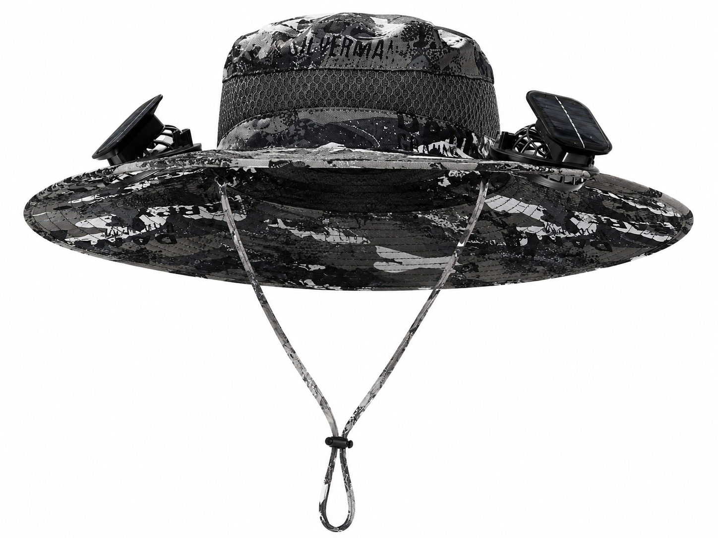 Solar-Powered Cooling Hat – Dual Fan Ventilation & UV Protection