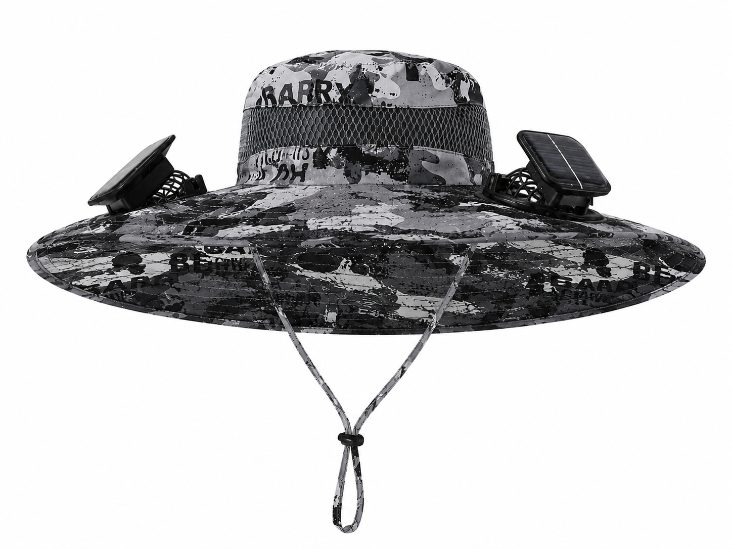 Solar-Powered Cooling Hat – Dual Fan Ventilation & UV Protection