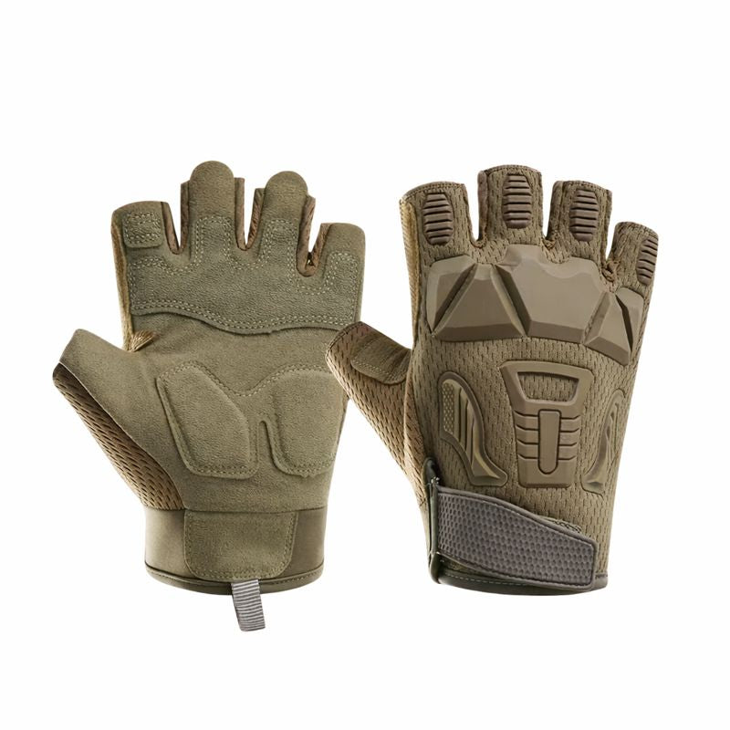 Tactical Half-Finger Gloves – Reinforced Grip & Impact Protection