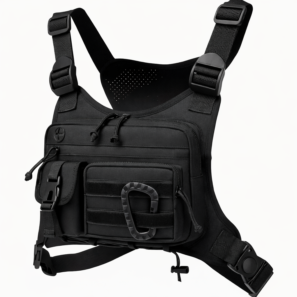 Men’s Chest Organizer Pouch – Hands-Free Storage & Active Comfort