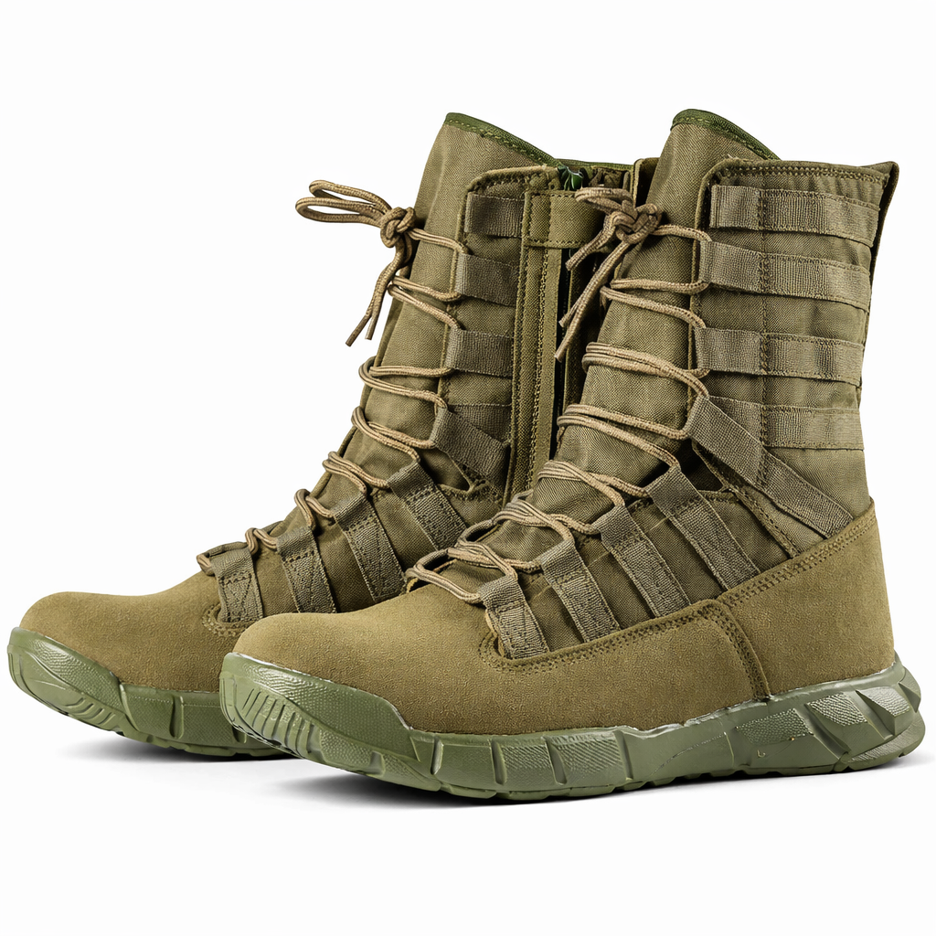 Men’s Outdoor Performance Boots – Waterproof Stability & Rugged Comfort