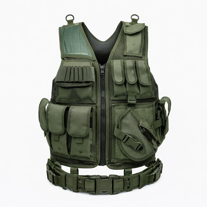 Men’s Tactical Utility Vest – Modular Load-Carrying