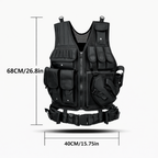 Men’s Tactical Utility Vest – Modular Load-Carrying
