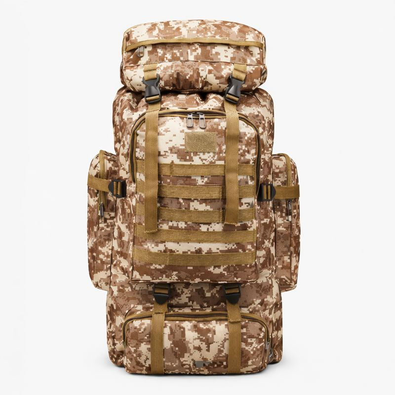 Tactical Outdoor Backpack – Large-Capacity Load Carry & Field Organization
