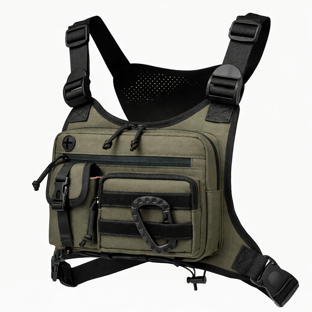 Men’s Chest Organizer Pouch – Hands-Free Storage & Active Comfort