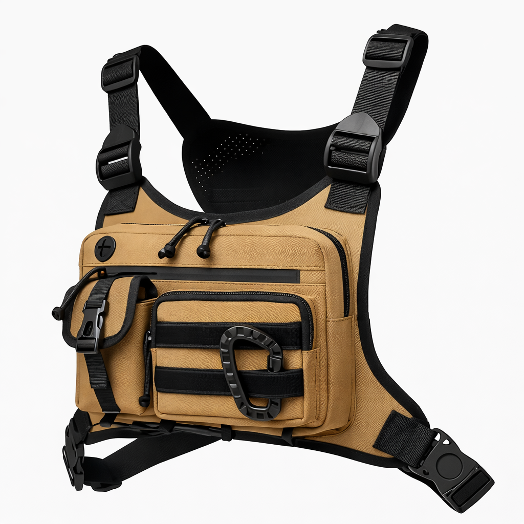Men’s Chest Organizer Pouch – Hands-Free Storage & Active Comfort