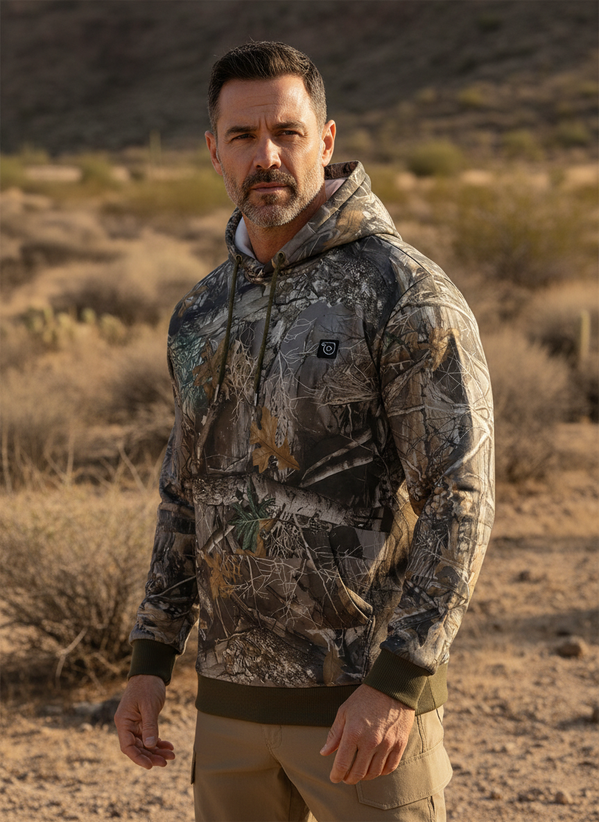 Heated Tactical Hoodie Jacket – Cold-Weather Performance