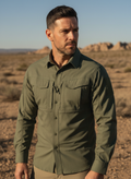 Men’s Tactical Shirt – Multi-Pocket Utility & Quick-Dry Performance