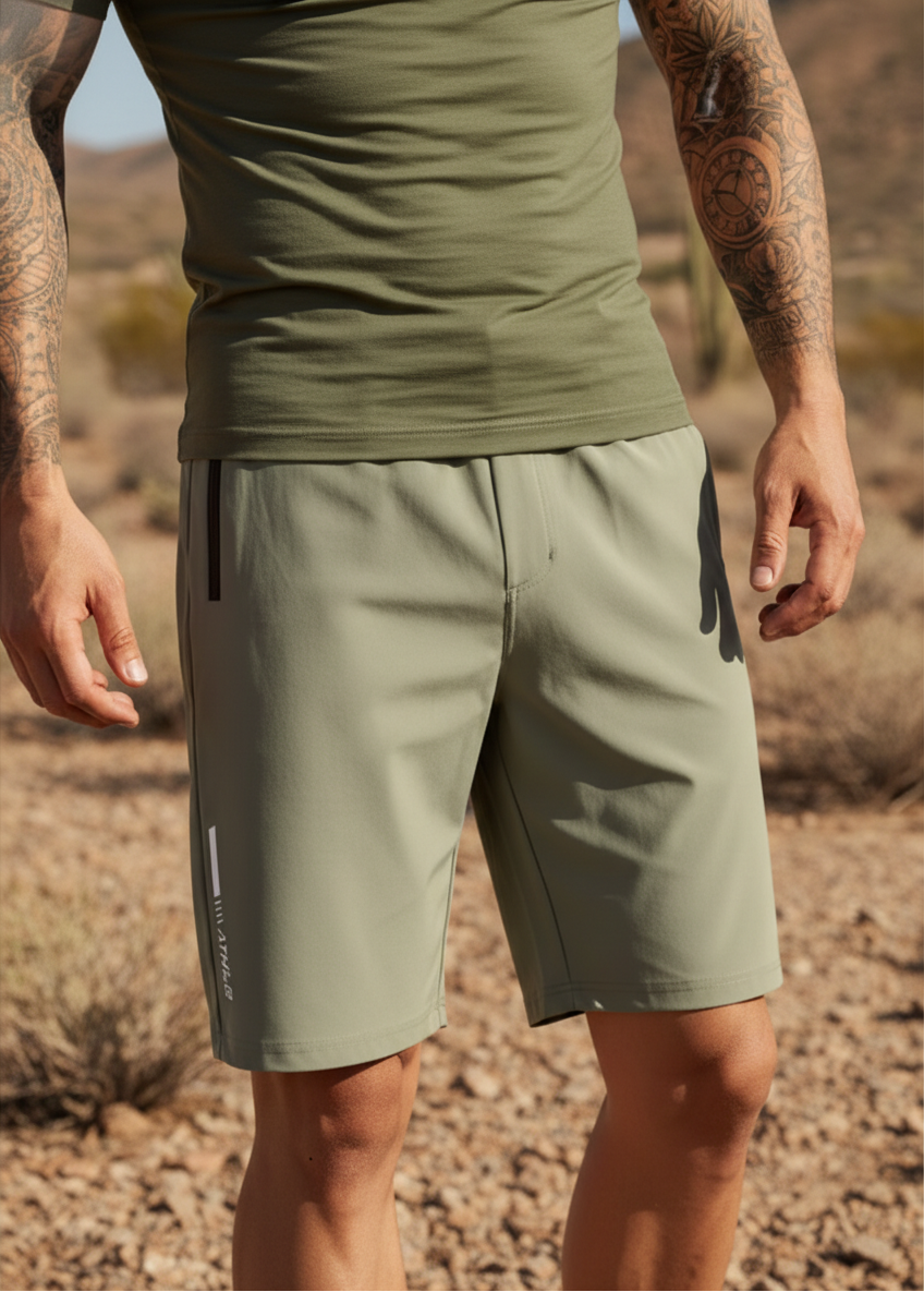 Men’s Performance Fitness Shorts – Stretch Comfort & Active Mobility