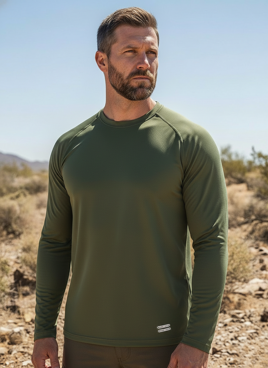 Men’s Performance Base Layer Long Sleeve – Quick-Dry