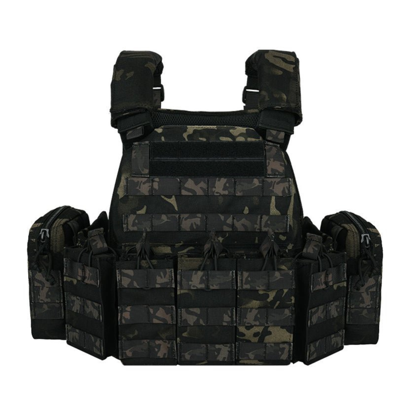 Quick Release Tactical Vest – MOLLE Plate Carrier