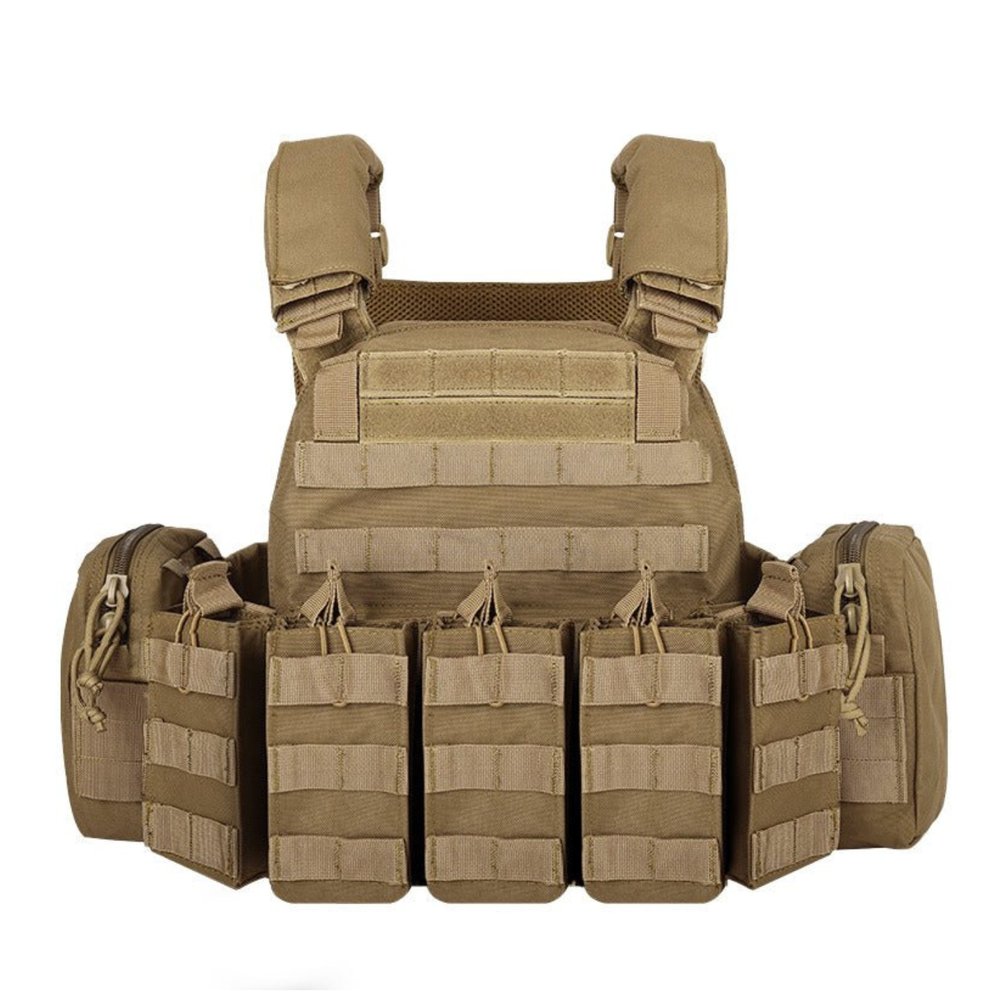 Quick Release Tactical Vest – MOLLE Plate Carrier