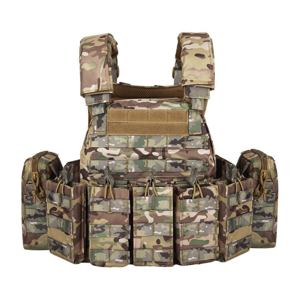 Quick Release Tactical Vest – MOLLE Plate Carrier