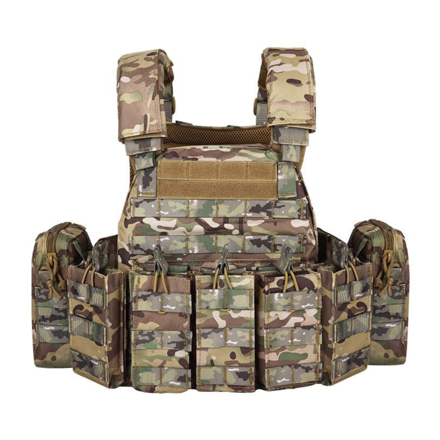 Quick Release Tactical Vest – MOLLE Plate Carrier