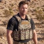 Quick Release Tactical Vest – MOLLE Plate Carrier