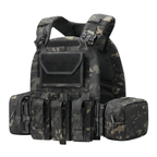 All Mission Quick Release Assault Tactical Vest – MOLLE Plate Carrier