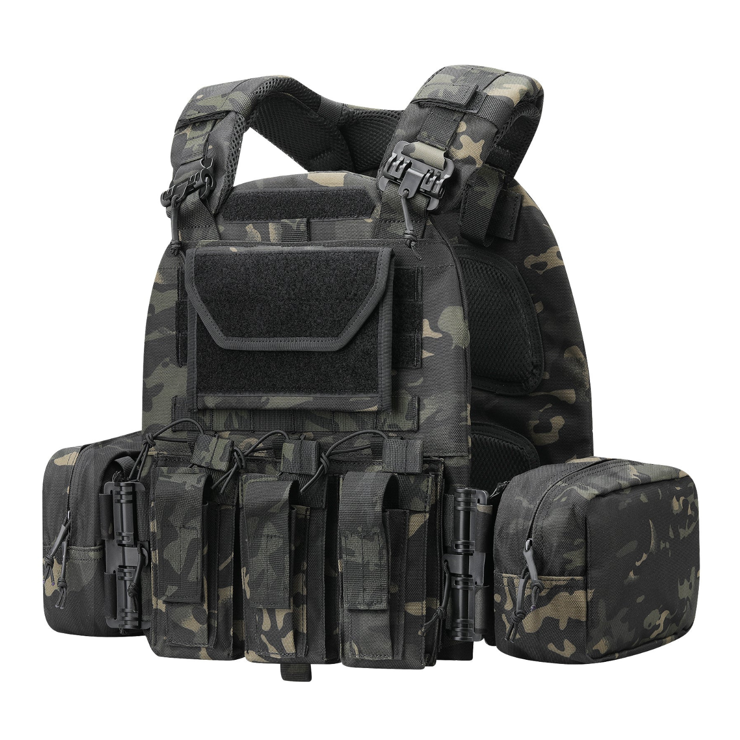 All Mission Quick Release Assault Tactical Vest – MOLLE Plate Carrier