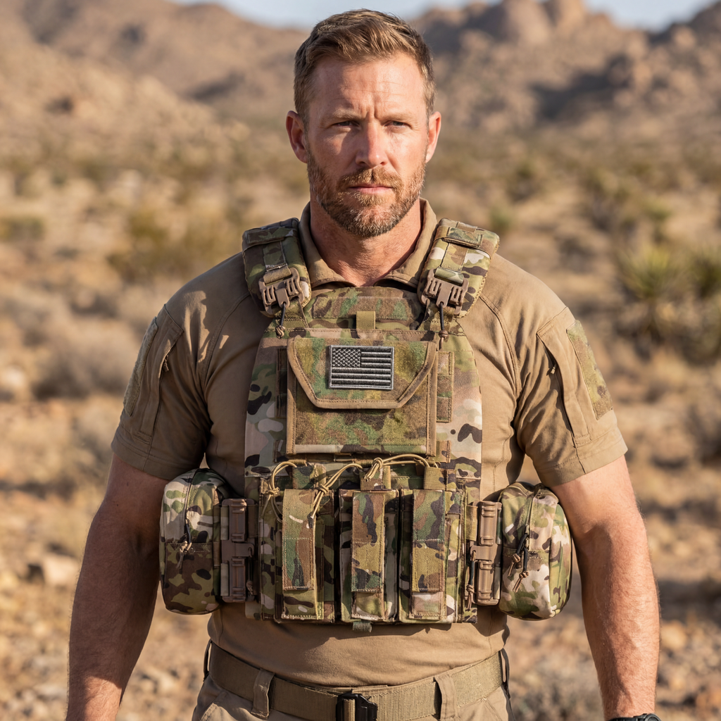 All Mission Quick Release Assault Tactical Vest – MOLLE Plate Carrier