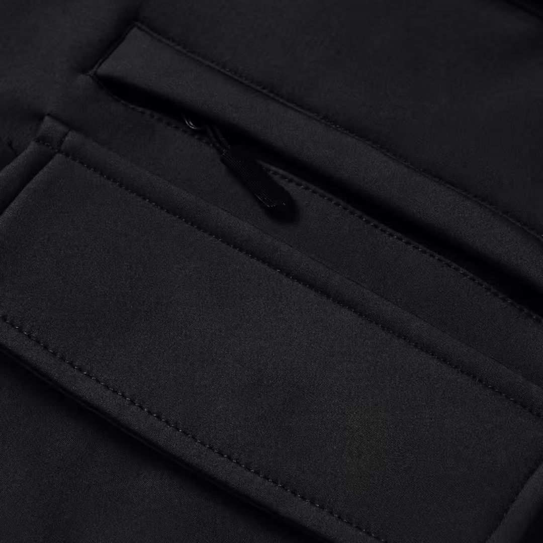 Men’s Hooded Utility Jacket – Tactical Design, Multi-Pocket Build & Cold-Season Performance