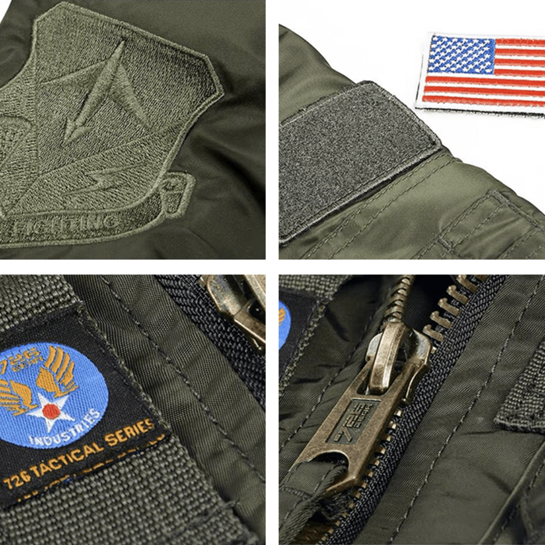 Men’s Tactical Bomber Jacket – Utility Pockets, Weather Protection & Everyday Comfort