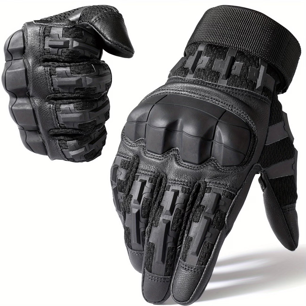 Men's Tactical Gloves - Hardshell Protective - Touchscreen
