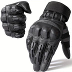 Men's Tactical Gloves - Hardshell Protective - Touchscreen