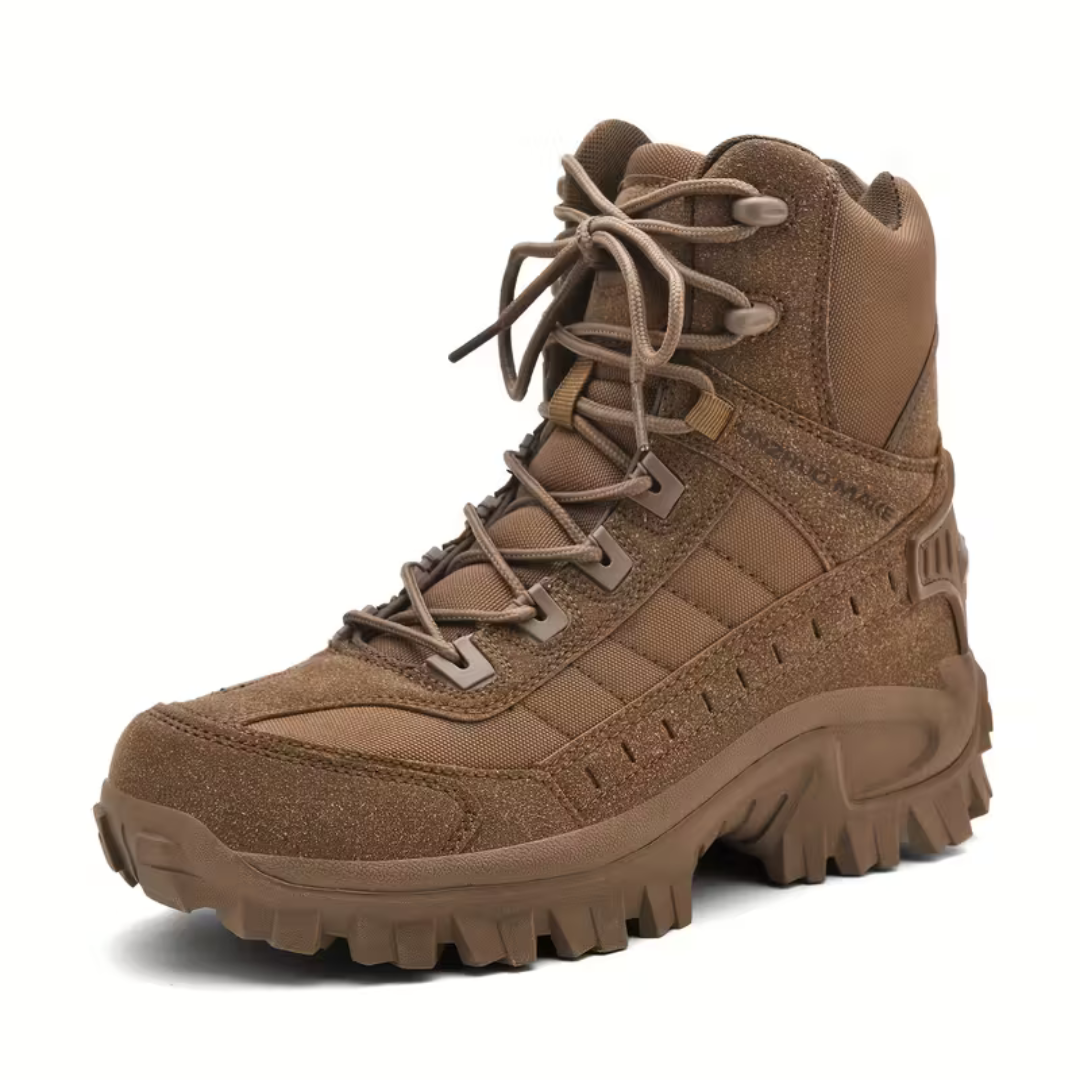Men’s Tactical High-Ankle Boots – Waterproof, Rugged Grip & All-Season Performance