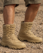 Men’s Tactical High-Ankle Boots – Waterproof, Rugged Grip & All-Season Performance