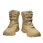Men’s Tactical High-Ankle Boots – Waterproof & Zipper Closure