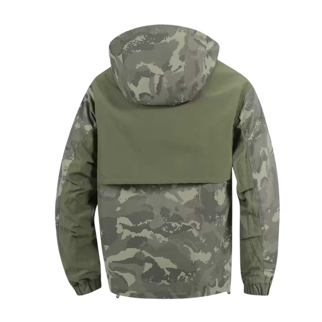 Men’s Tactical Hooded Jacket – Weather-Resistant Shell & Functional Design