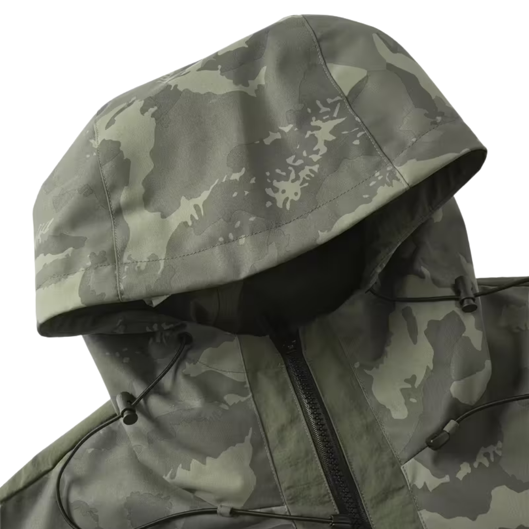 Men’s Tactical Hooded Jacket – Weather-Resistant Shell & Functional Design