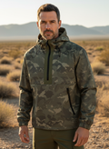 Men’s Tactical Hooded Jacket – Weather-Resistant Shell & Functional Design
