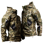 Men's Tactical Jacket - Fleece-Lined - Camouflage