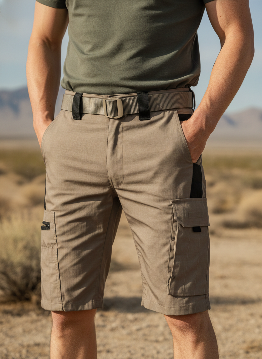 Men’s Tactical Performance Shorts – Lightweight, Multi-Pocket & Summer-Ready
