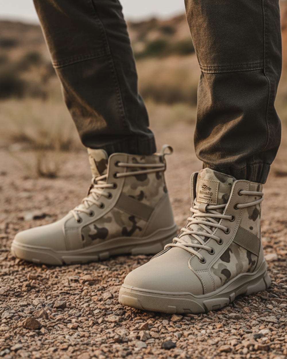 Men’s Tactical Short Boots – Waterproof, Lightweight Build & All-Season Mobility