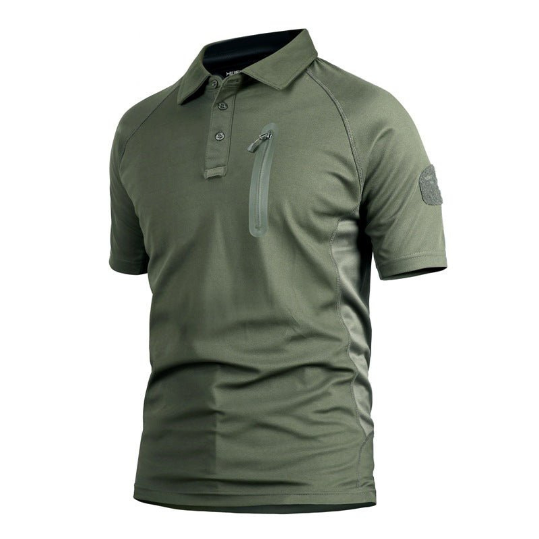 Men’s Tactical Short Sleeve Polo – Quick-Dry Comfort & Utility Fit
