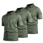 Men’s Tactical Short Sleeve Polo – Quick-Dry Comfort & Utility Fit