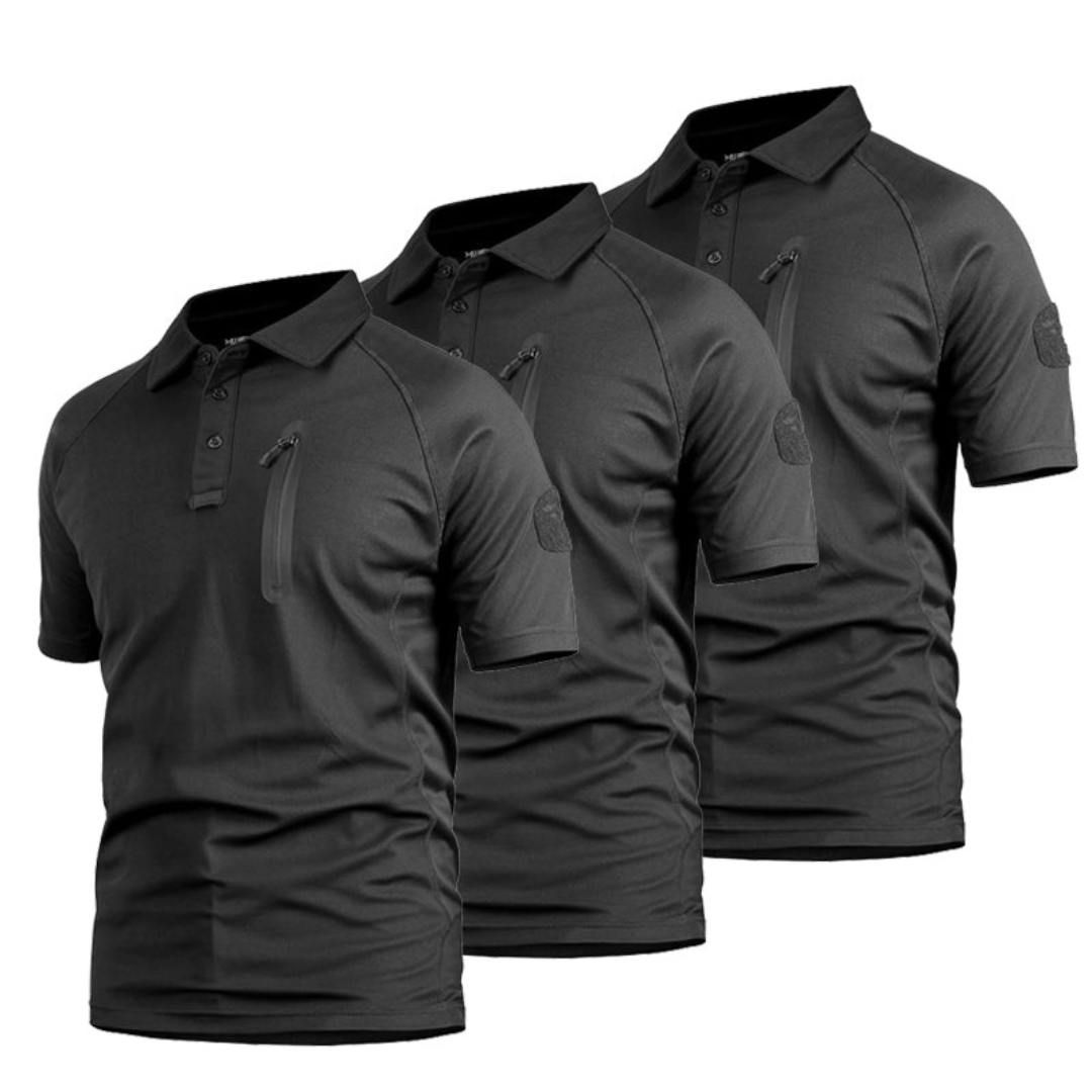 Men’s Tactical Short Sleeve Polo – Quick-Dry Comfort & Utility Fit