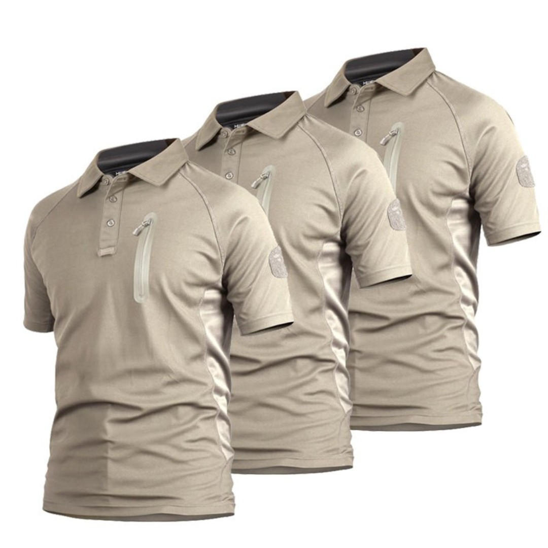 Men’s Tactical Short Sleeve Polo – Quick-Dry Comfort & Utility Fit