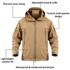 Men’s Tactical Softshell Jacket – Weather Protection, Utility Design & Everyday Comfort
