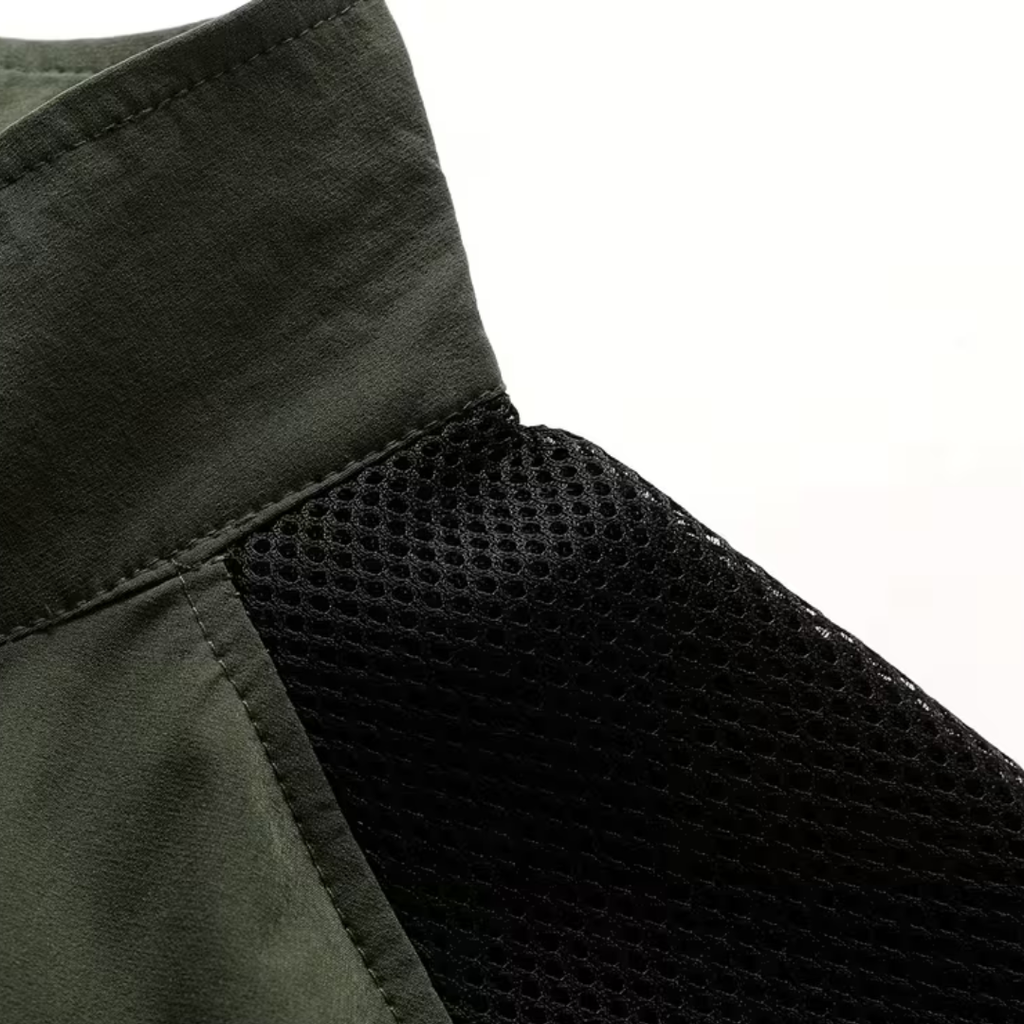 Men’s Tactical Stand Collar Long-Sleeve Top – Ergonomic Fit & Performance Comfort