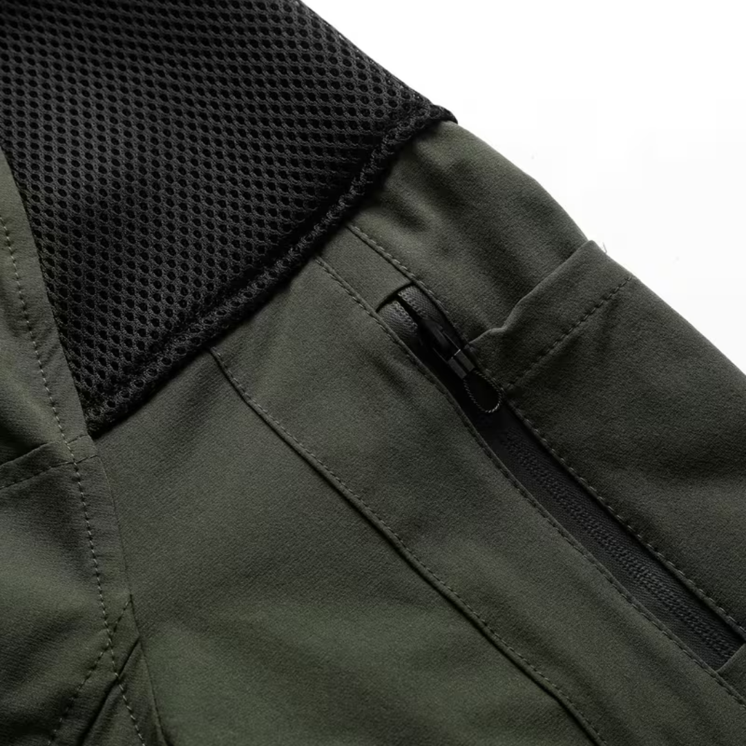 Men’s Tactical Stand Collar Long-Sleeve Top – Ergonomic Fit & Performance Comfort