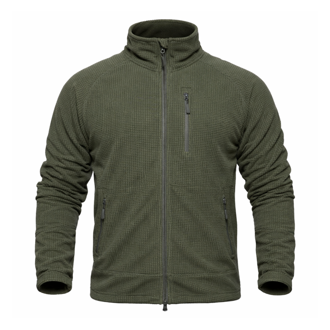 Men’s Tactical Thermal Fleece Jacket – Lightweight Warmth & Layering Comfort