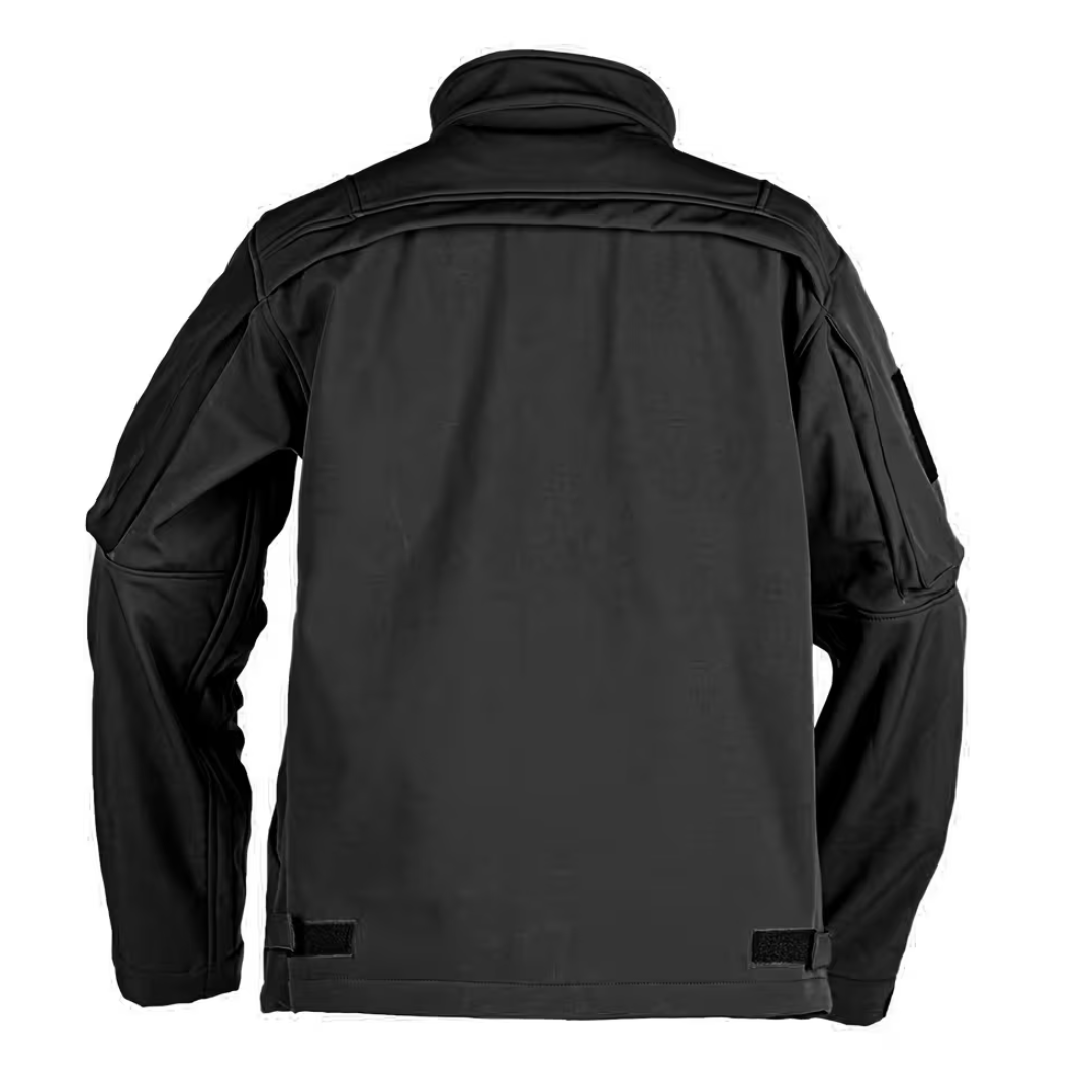 Men’s Tactical Utility Jacket – Stand Collar, Color-Block Panels & All-Season Performance