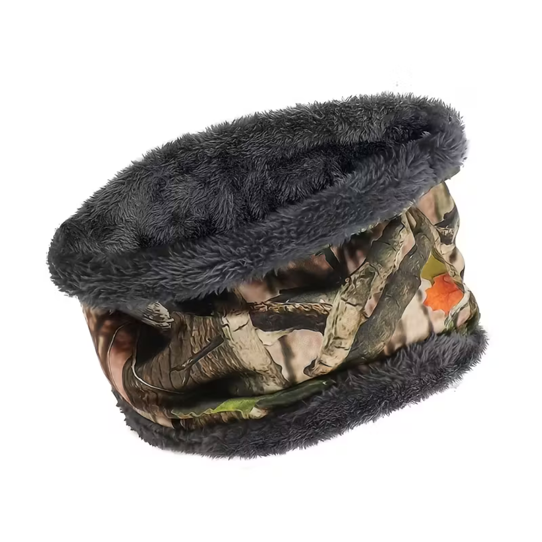 Men’s Tactical Winter Beanie & Neck Warmer Set – Insulated Warmth & Camo Design